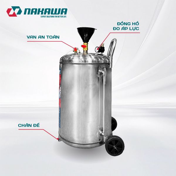 Bình phun bọt tuyết NAKAWA BB-80L