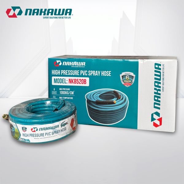 Dây phun áp lực cao NAKAWA NK85B (các kích thước 10, 15, 20, 50m)