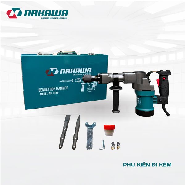 Máy đục bê tông NAKAWA NK-0820