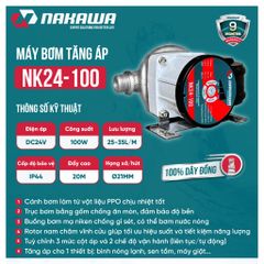 Máy bơm tăng áp NK24-100