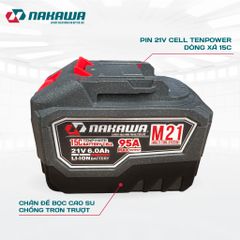 Pin 21V 6.0Ah NAKAWA M21-15C60PROMAX