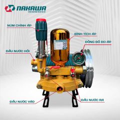 Đầu phun áp lực NAKAWA NK338SU