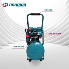 Máy nén khí không dầu, tốc nhanh, siêu êm NK-52H52L - 52 lít