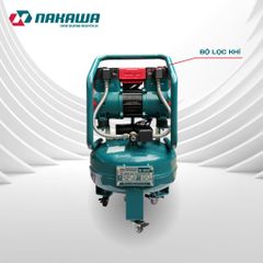 Máy nén khí không dầu, tốc nhanh, siêu êm NK-18H16T - 16 lít