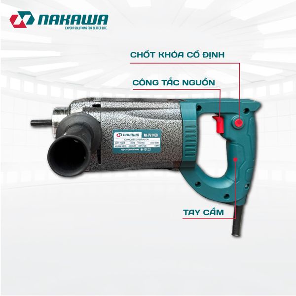 Máy đầm rung bê tông NAKAWA NK-PV1450