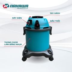 Máy hút bụi công nghiệp NAKAWA NK-VC1720PRO