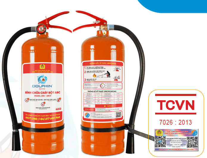  Bình Chữa Cháy Dolphin DPA-20L Gốc Nước Dạng Ném 
