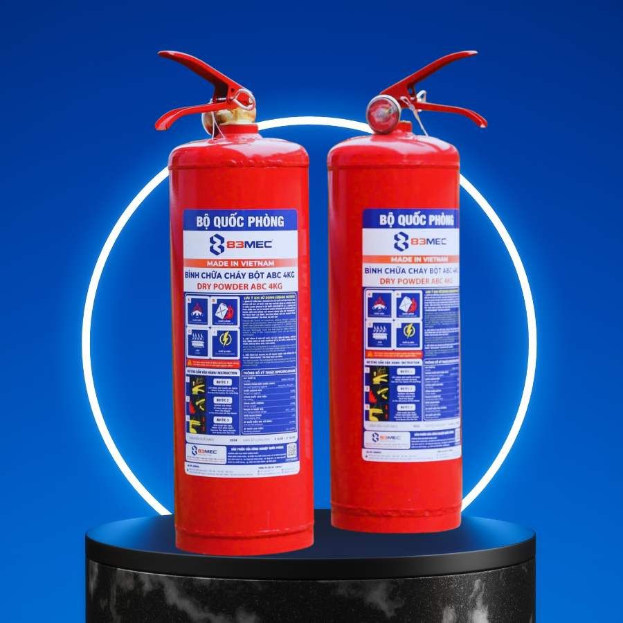  Bình chữa cháy bột ABC 4kg BQP 83MEC 