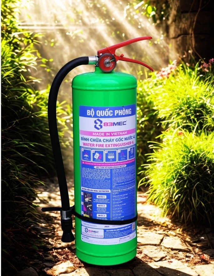  Bình chữa cháy gốc nước 83MEC – TCCNQP – Bộ Quốc Phòng 