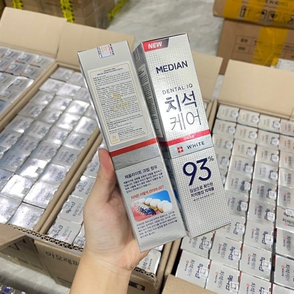 [Hàng Công Ty] MEDIAN Tartar Toothpaste White Kem Đánh Răng Trắng 