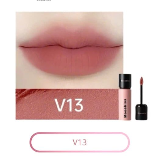  MOOEKISS Velet Lip Mud Son - V13 