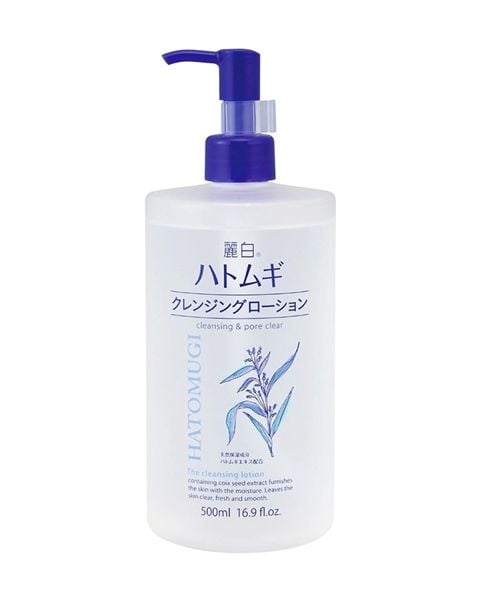  [HÀNG CÔNG TY] HATOMUGI Nước Tẩy Trang 500ml 