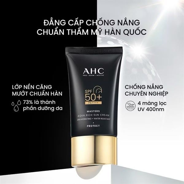  AHC Kem Chống Nắng Masters Aqua Rich Sun Cream 30ml 