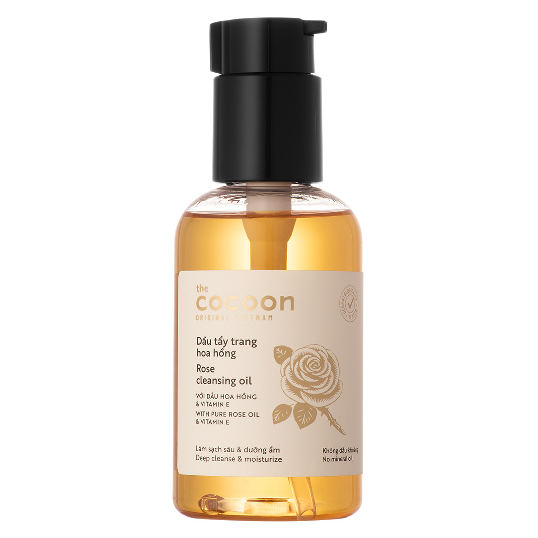 [HÀNG CÔNG TY] COCOON Dầu Tẩy Trang Hoa Hồng - 140ml 