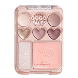  GOGO TALES Stick Sweet Heart Prowder Blusher Eyeshadow Palette Bảng Mắt 8 ô 