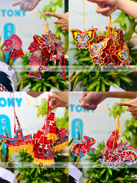  Lồng Đèn Giấy Kiếng 