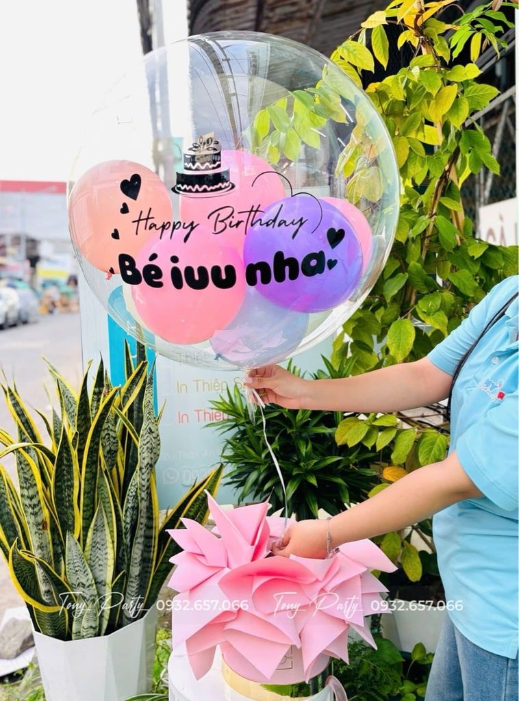  Hộp Bóng Bay Khí Heli 