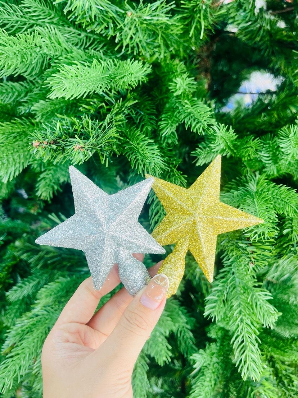  Sao Đỉnh Cây Thông 9cm 