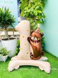  Bóng Hình Số 1 Gấu Nâu 
