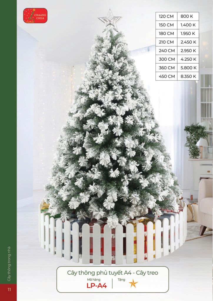  Cây Thông Phủ Tuyết LP - A4 