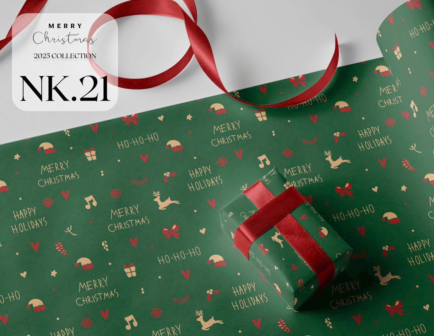  Giấy Gói Qùa Noel 