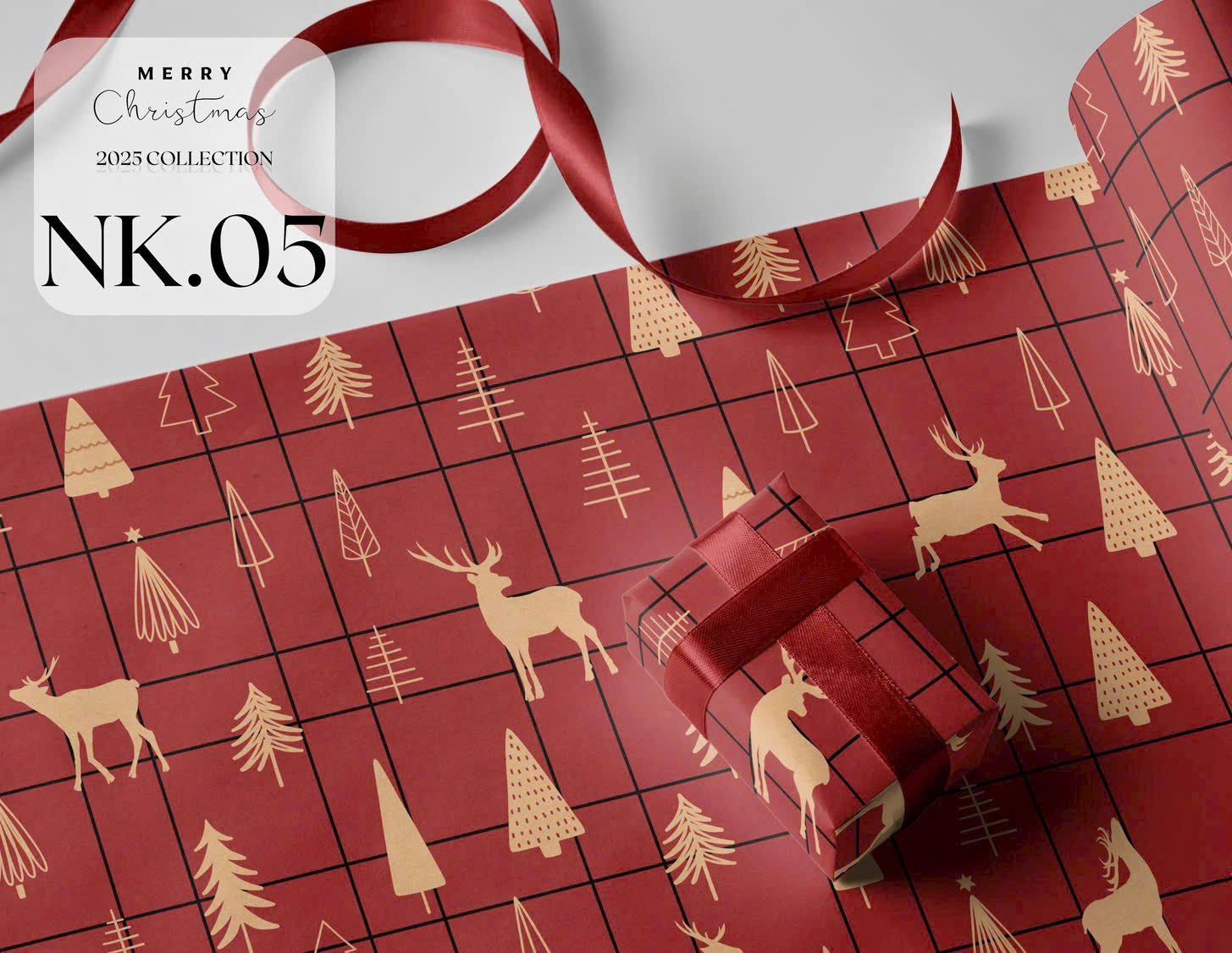  Giấy Gói Qùa Noel 