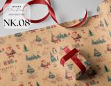  Giấy Gói Qùa Noel 