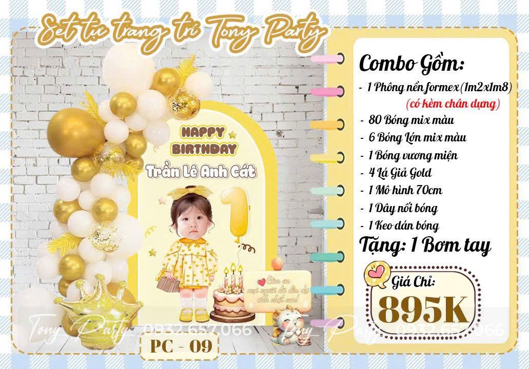  Set Trang Trí Sinh Nhật PC 09 