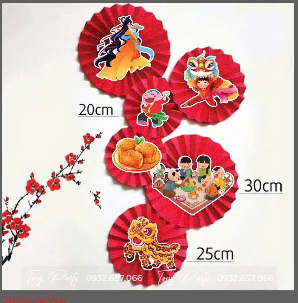 Set Quạt Trung Thu 