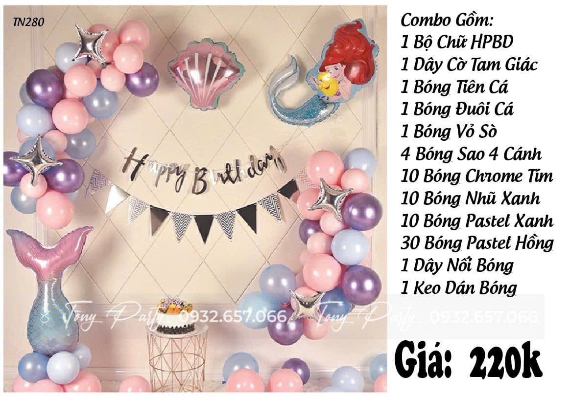  Set Trang Trí Sinh Nhật TN 280 