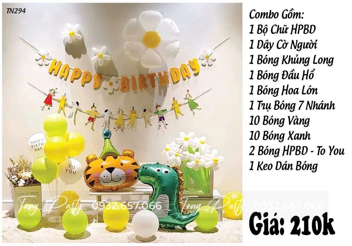  Set Trang Trí Sinh Nhật Bé TN 294 