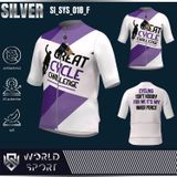  Cycling Jersey Silver SI_CYS_018 