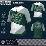  Cycling Jersey Silver SI_CYS_018 