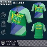  Cycling Jersey Silver SI_CYS_018 