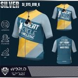  Cycling Jersey Silver SI_CYS_018 
