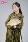  TCN0914 Áo Tấc Xanh Rêu - Nữ 