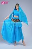  TNA0801 Trang Phục Múa Ấn Độ Nữ - Xanh Dương 