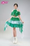 HBH0902 Set Nhảy Tua Rua Kim Sa Xanh 