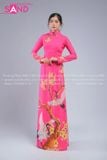  Áo Dài Họa Tiết Cô Ba Sài Gòn - Mẫu 27 