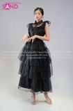  TDN0107 Trang Phục Hoá Trang  Wednesday Váy Đen 