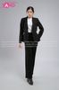  Outfit Phối Sẵn - (HAV0105 Áo Vest Đen Nữ Mẫu Mới phối HQD0105 Quần Tây Đen Nữ) 