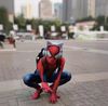  TDN0410 Trang Phục Người Nhện Spider Man Siêu Anh Hùng Marvel (áo liền quần + khung + mặt nạ) 