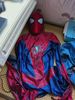  TDN0410 Trang Phục Người Nhện Spider Man Siêu Anh Hùng Marvel (áo liền quần + khung + mặt nạ) 