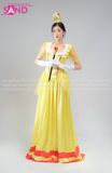  TDN0310 Trang Phục Hoá Trang Công Chúa Super Mario - Vàng 