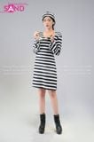  TDN0007 Trang Phục Hoá Trang Tù Nhân Nữ - Trắng 