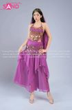  TNA0701 Trang Phục Múa Ấn Độ Nữ - Tím 