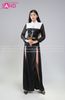  TDN0105 Trang Phục Hoá Trang Cosplay Nữ Tu Đen Quyến Rũ – Đen 
