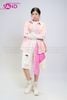  OUTFIT PHỐI SẴN (HAS0501 Áo Sơ Mi Ngắn Tay Pastel Form Rộng Freesize- Màu Hồng phối HST0009 Quần Short Ống Rộng Túi Hộp - Trắng Kem) 