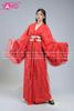  TNQ0411 Hán Phục Hoạ Tiết Trơn Đai Eo - Màu Đỏ 