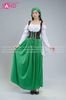  TNT0910 Đầm Lễ Hội Bia Đức Nữ  - Xanh Lá 